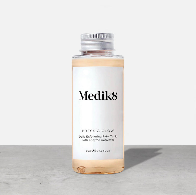 Medik8 Press & Glow - Daily Exfoliating PHA Tonic with Enzyme Activator